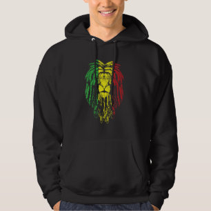 Rasta Jamaica Lion Hoodie