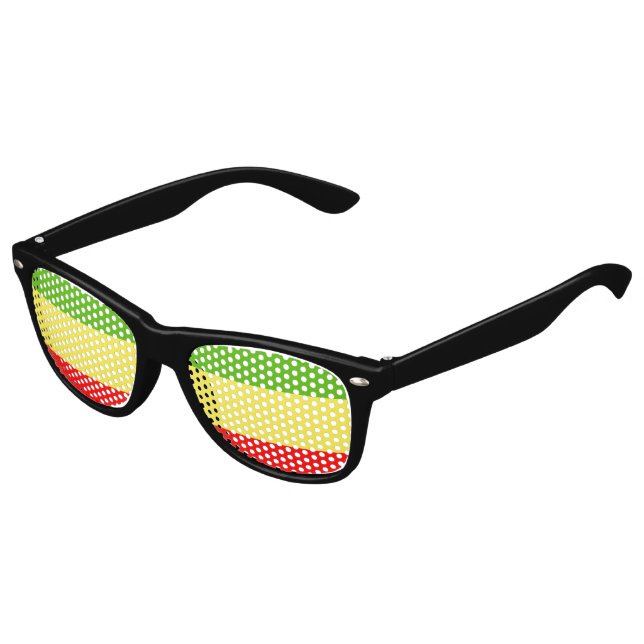 Rasta Kids Sunglasses (Angled)