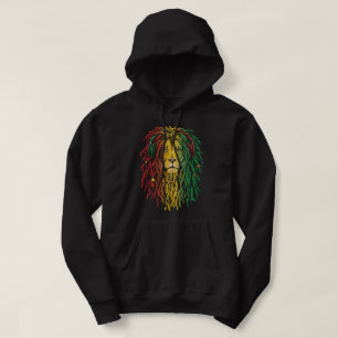 Rasta King Of Zion Basic Hooded Sweatshirt