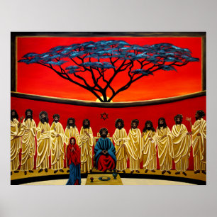 Rasta Last Supper Poster