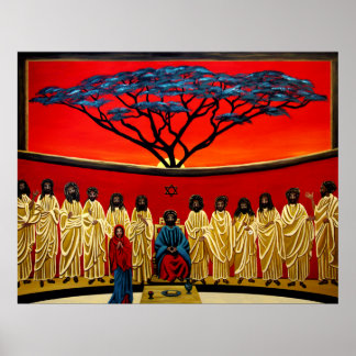 Rasta Last Supper Poster