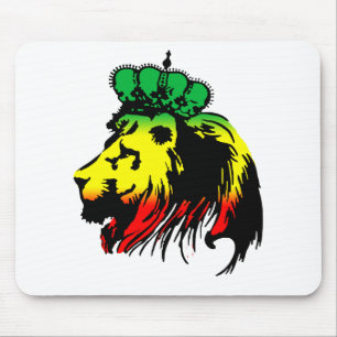 Rasta Lion of Judah Mouse Pad