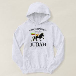 RASTA Lion of Judah Red Gold Green Hoodie