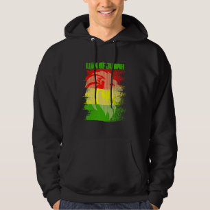 Rasta Lion Of Judah Reggae Roots Jamaica Rasta Reg Hoodie