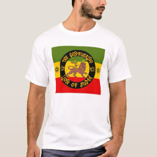 Rasta - Lion Of Judah - Reggae - T. Shirt