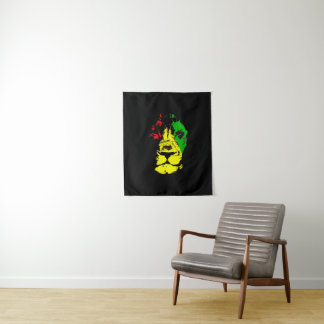 Rasta Lion Tapestry