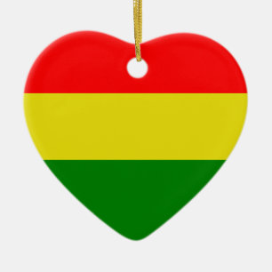 Rasta Love Ornament