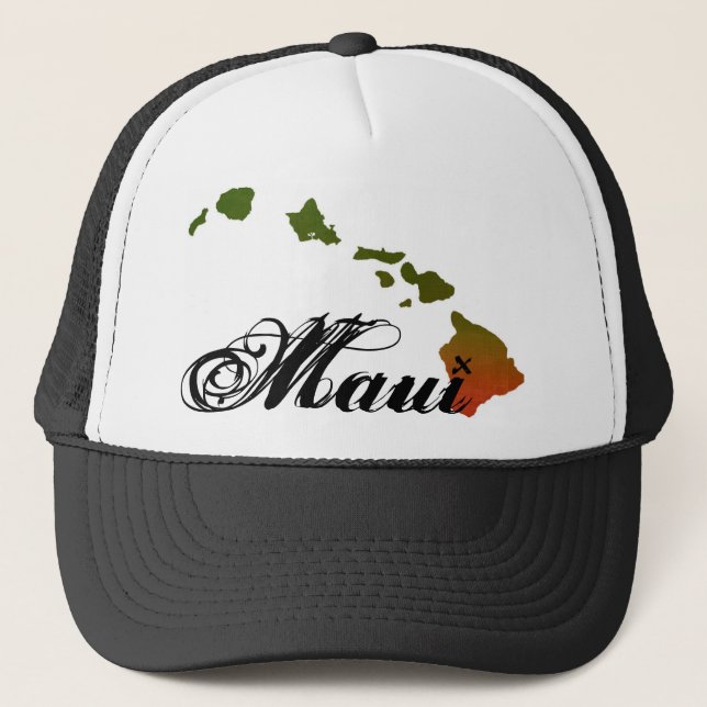 Rasta Maui Trucker Hat (Front)