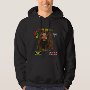 Rasta Obama for President Hoodie