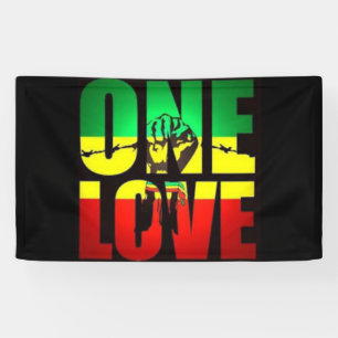 Rasta One Love T-Shirt Postcard Coffee Mug Napkins Banner