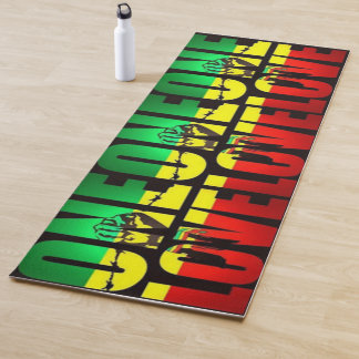 Rasta One Love Yoga Mat