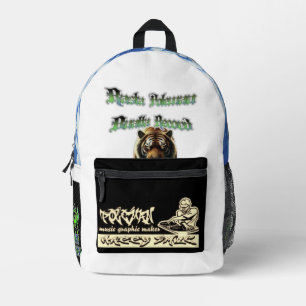 Rasta Poleman Sound Printed Backpack