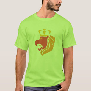 Rasta Reggae Crowned Lion T-Shirt
