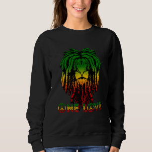 Rasta Reggae Etophian Lion Of Judah Rastafari Root Sweatshirt