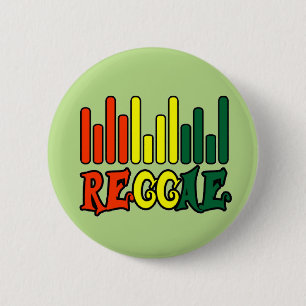 rasta reggae graffiti flag 6 cm round badge