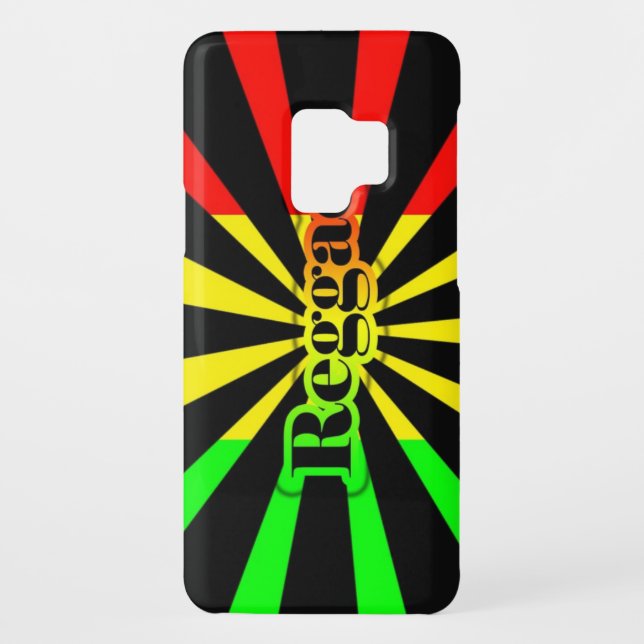 rasta reggae graffiti flag Case-Mate samsung galaxy case (Back)