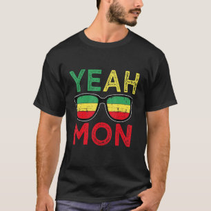 Rasta Reggae Jamaica Flag Colour Summer Vacation Y T-Shirt