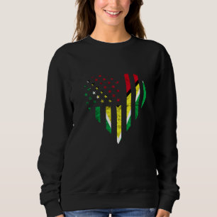 Rasta Reggae Lion Rastafarian Jamaican Pride One L Sweatshirt