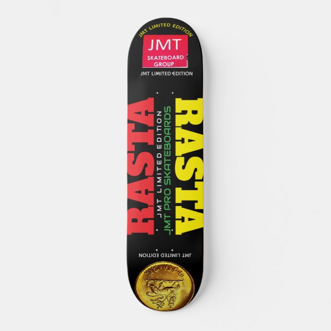 RASTA. Skateboard (Front)