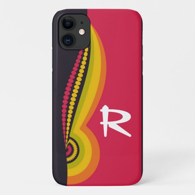 Rasta Sounds Funky Colours Case-Mate iPhone Case (Back)
