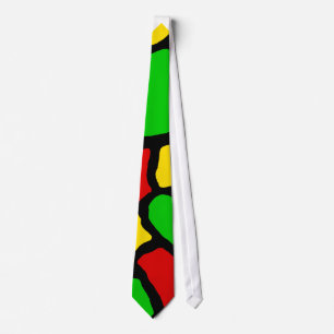 Rasta Spots Tie