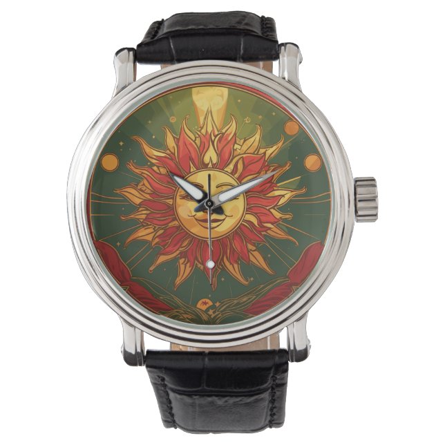 Rasta Sun Watch (Front)