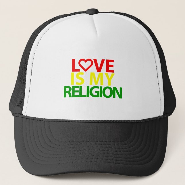 Rasta Trucker Hat (Front)