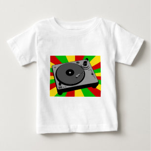 Rasta Turntable Baby T-Shirt