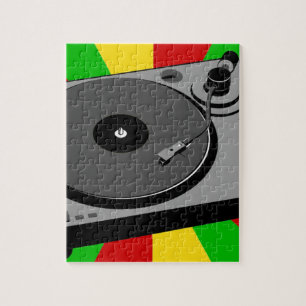 Rasta Turntable Jigsaw Puzzle