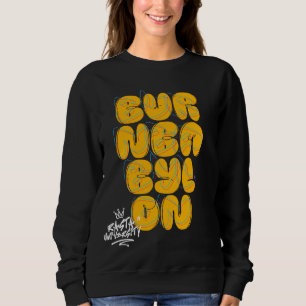 Rasta University Burn Babylon Graffiti Style Regga Sweatshirt