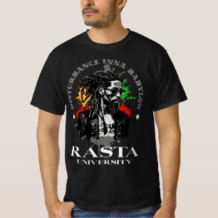Rasta University Disturbance Inna Babylon Reggae T-Shirt