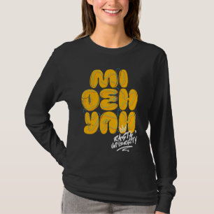 Rasta University Mi Deh Yah Graffiti Style Reggae T-Shirt