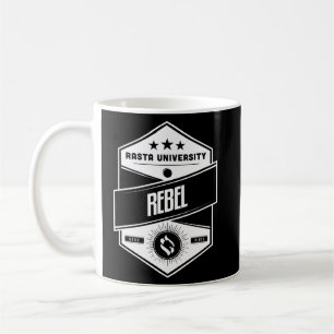 Rasta University Rebel Good Vibes Reggae Coffee Mug