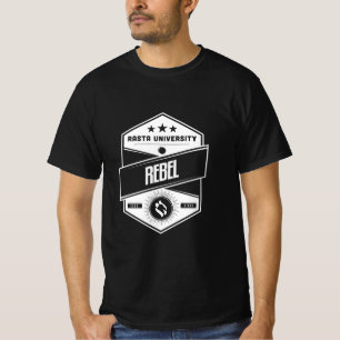 Rasta University Rebel Good Vibes Reggae T-Shirt