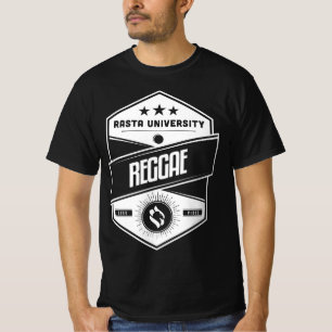 Rasta University Reggae Good Vibes Reggae  T-Shirt