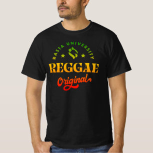 Rasta University Reggae Original Rasta Reggae T-Shirt