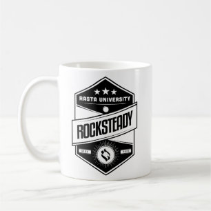 Rasta University Rocksteady Good Vibes Reggae Coffee Mug