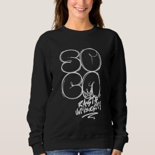 Rasta University Soca Graffiti Style Reggae Sweatshirt