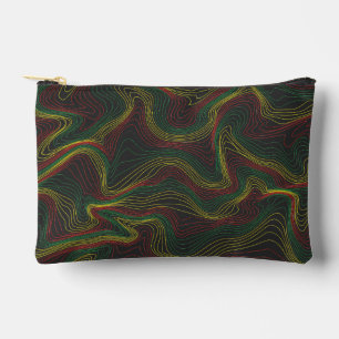 Rasta Waves Accessory Pouch