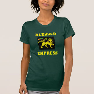 Rasta Womans Army T-shirt: Blessed Empress T-Shirt