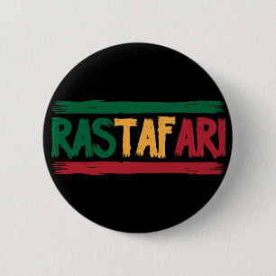 Rastafari 6 Cm Round Badge