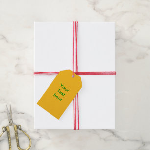RASTAFARI FLAG COLORS + your text Gift Tags