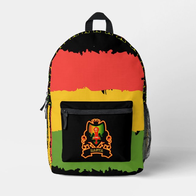Rastafari Print Cut Sew Bag (Front)