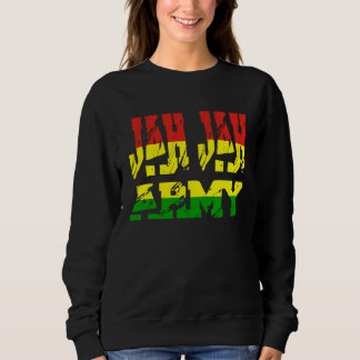 Rastafari Soldier of Jamaica Souvenir Rasta Roots  Sweatshirt