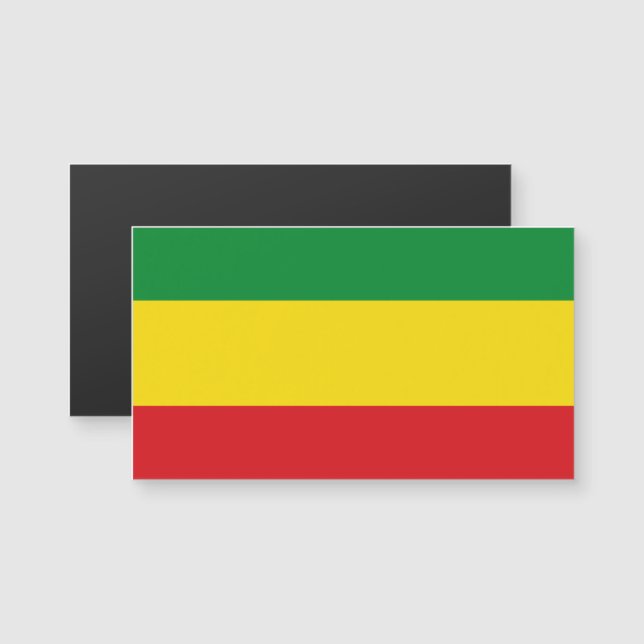 Rastafarian Flag Rasta Ethiopian (Front/Back)