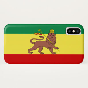 Rastafarian Flag (Rastafarianism) (Rasta) iPhone X Case