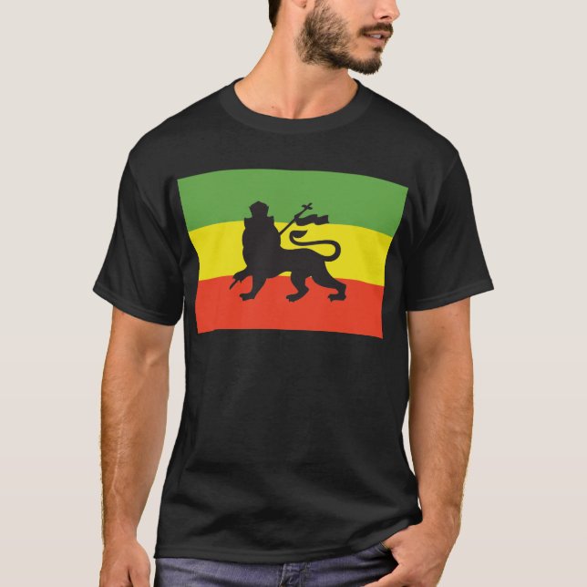 Rastafarian Flag T-Shirt (Front)