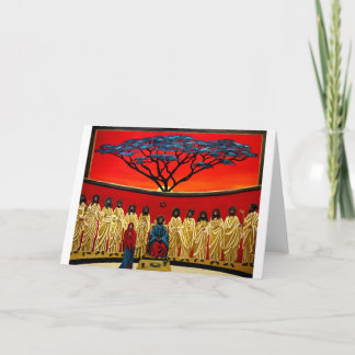 Rastafarian Last Supper Card