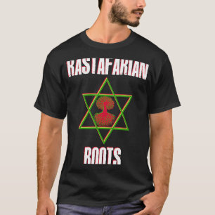 Rastafarian Roots Jah Guide Bless Up Rasta T-Shirt