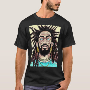 Rastaman Reggae Dub Jah Rasta design_10 T-Shirt